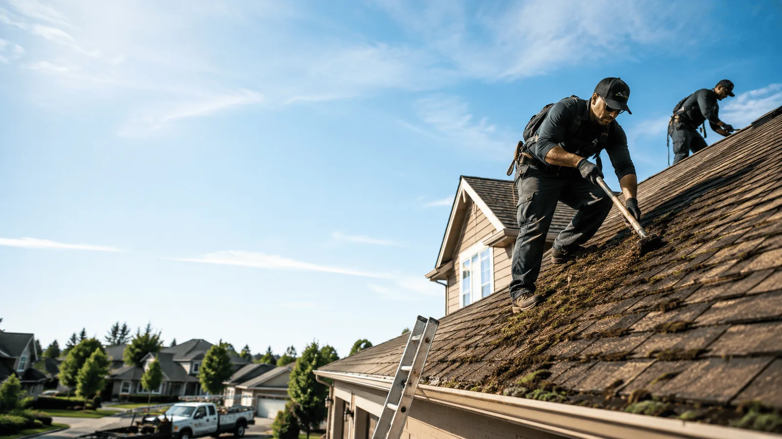 Roof Moss Removal in Violet Hill, AR near me